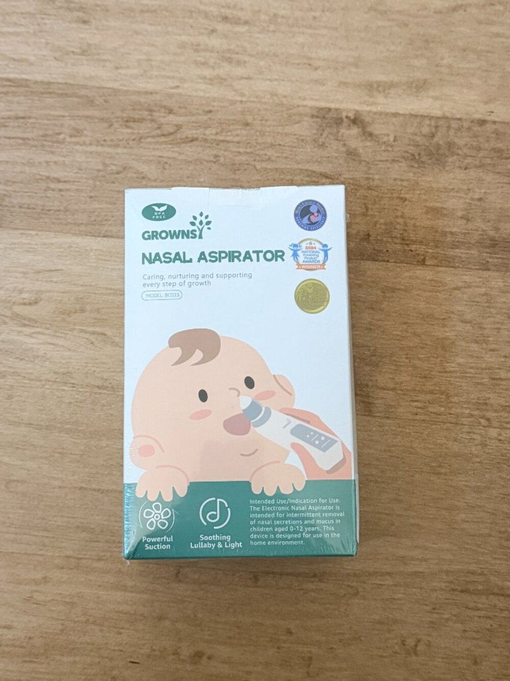 GROWNSY NASAL ASPIRATOR, BLUE